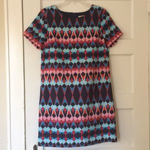J.Crew Short Sleeve Shift Dress